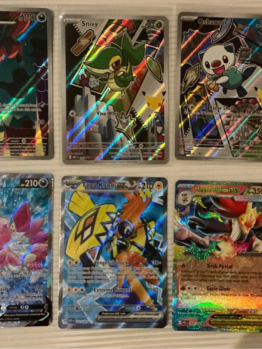 Pokémon Trading Card Lot [10] - Full Art Holographic Assortment (SWSH, SV, ME)